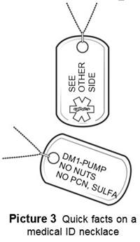 medical ID dog tags