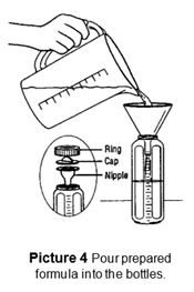 Pour Prepared Formula